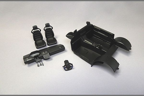 フジミ模型ランボルギーニムルシエラゴ内装パーツ