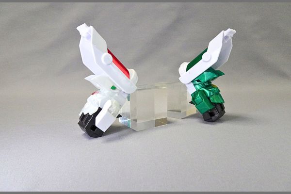 BB戦士:超機甲神ガンジェネシスの合体組み立て手順