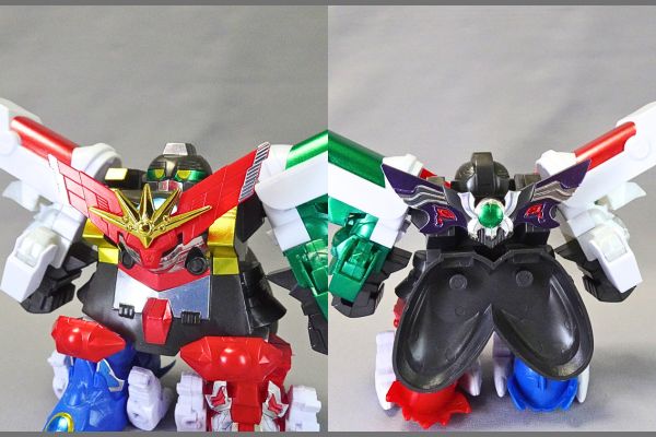 BB戦士:超機甲神ガンジェネシスの合体組み立て手順