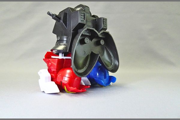 BB戦士:超機甲神ガンジェネシスの合体組み立て手順
