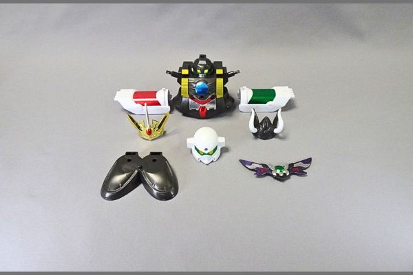 BB戦士:超機甲神ガンジェネシスの合体組み立て手順