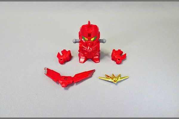 BB戦士:超機甲神ガンジェネシスの合体組み立て手順