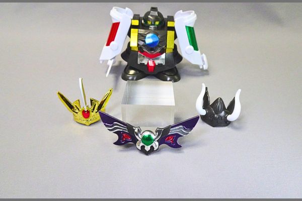 BB戦士:超機甲神ガンジェネシスのパーツ装着