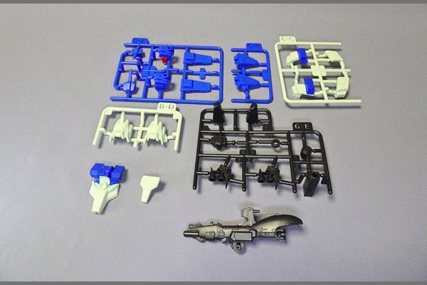 食玩モビリティジョイントガンダム10、ZZガンダムプラモデルランナー