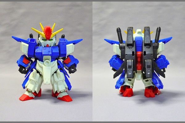 食玩モビリティジョイントガンダム10、ZZガンダムEXパーツ取り付け方
