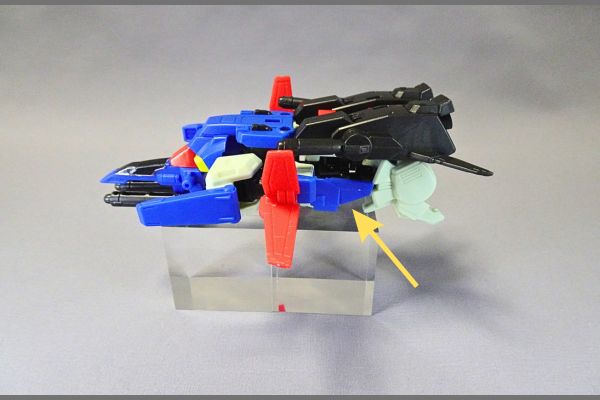 食玩モビリティジョイントガンダム10、ZZガンダムのGフォートレス