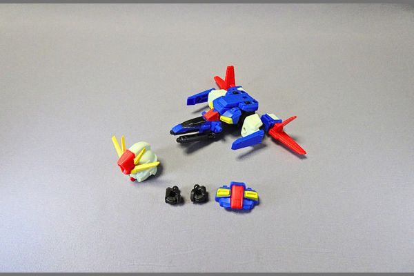 食玩モビリティジョイントガンダム10、ZZガンダムへの変形