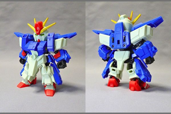 食玩モビリティジョイントガンダム10、ZZガンダムEXパーツ取り付け方