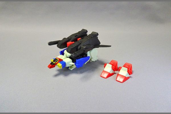 食玩モビリティジョイントガンダム10、ZZガンダムへの変形