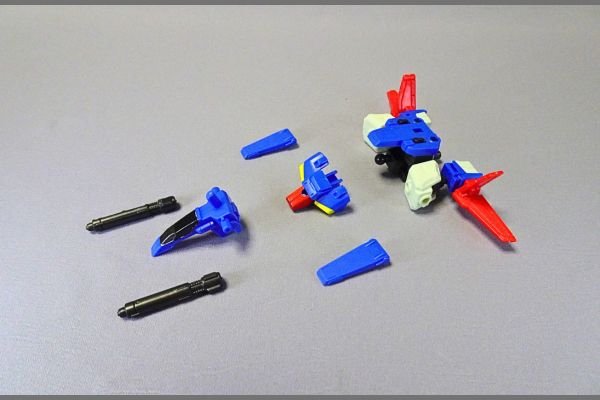 食玩モビリティジョイントガンダム10、ZZガンダムへの変形