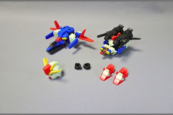 食玩モビリティジョイントガンダム10、ZZガンダムへの変形