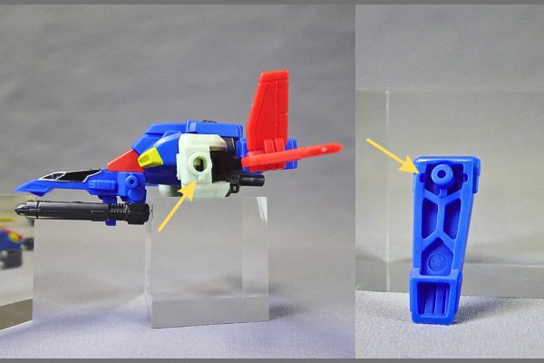食玩モビリティジョイントガンダム10、ZZガンダムのコアトップ