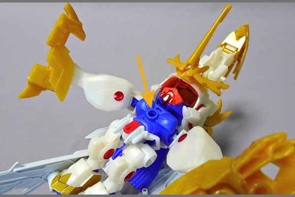 SDガンダム:エクスヴァルキランダーの変形「エクスガンドラゴンモード」
