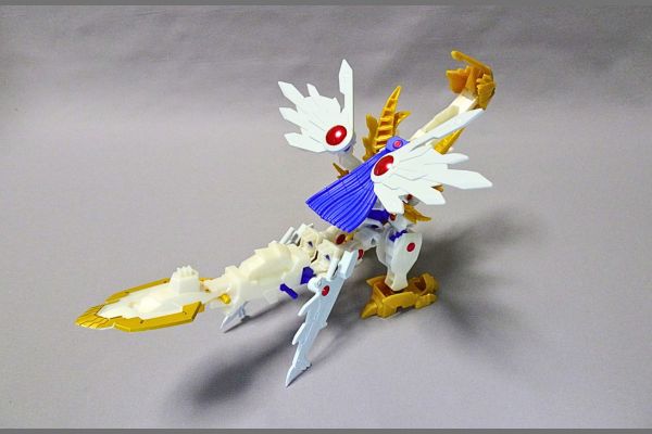 SDガンダム:エクスヴァルキランダーの変形「エクスガンドラゴンモード」