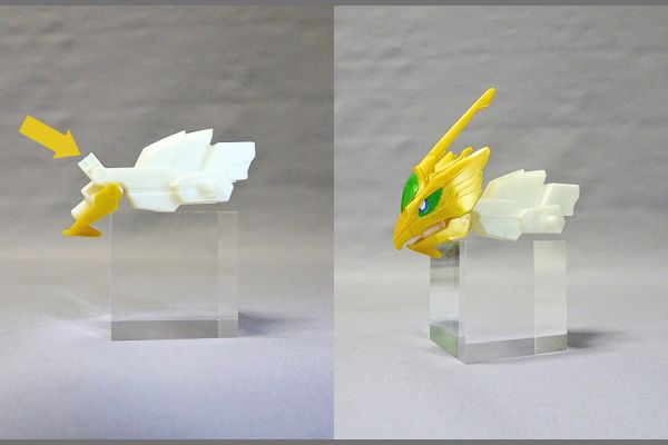 SDガンダム:エクスヴァルキランダーの変形