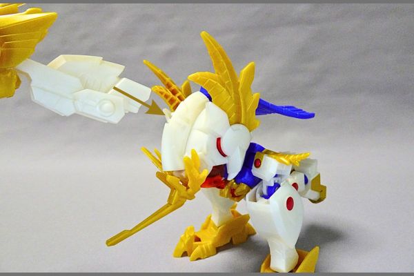 SDガンダム:エクスヴァルキランダーの変形