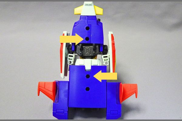 モビリティジョイントガンダム11「Gスカイ」Gアーマーの組み立て