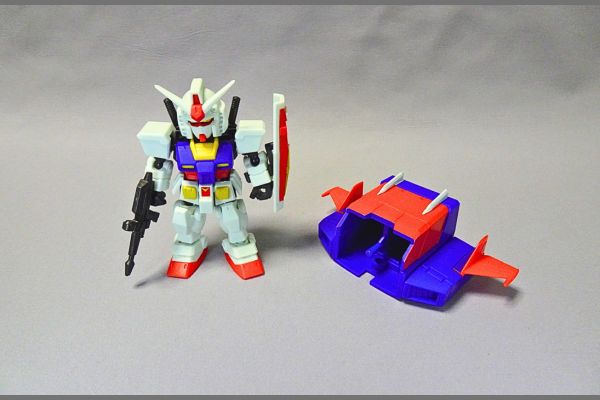 モビリティジョイントガンダム11「Gスカイ&Gブル」専用EXパーツのガンダム