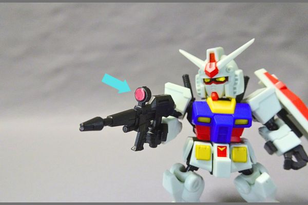 モビリティジョイントガンダム11「Gスカイ&Gブル」専用EXパーツのガンダム