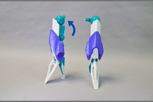 1/144HG:リライジングガンダムのプラモデル。合体のやり方。