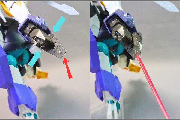 1/144HG:リライジングガンダムのプラモデル、ガンプラ