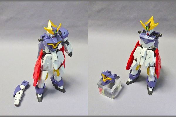 1/144HG:リライジングガンダムのプラモデル。合体のやり方。