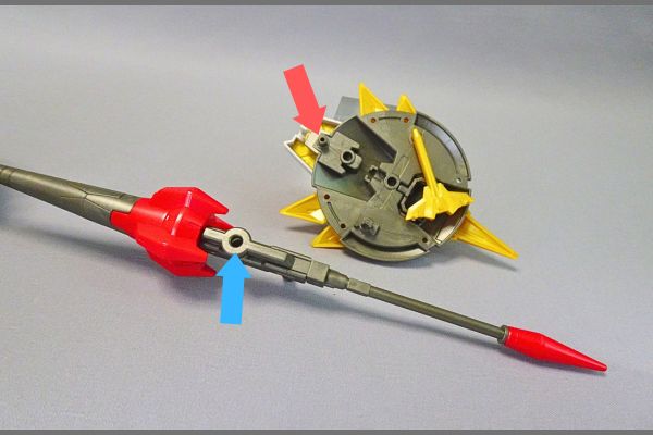 1/144HG:ガンダムイージスナイトのコアファイターへ変形のやり方