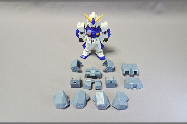 MOBILITY JOINT GUNDAM 12、ガンダムNT-1、EXパーツ完成品