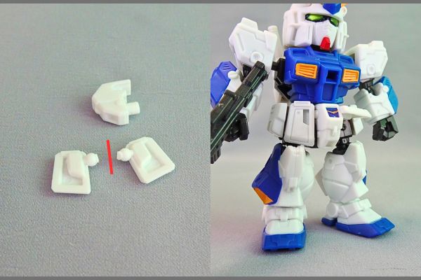 MOBILITY JOINT GUNDAM 12、ガンダムNT-1(アレックス)完成品