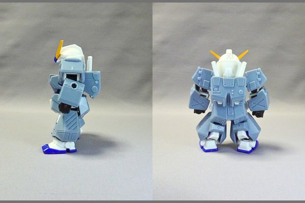MOBILITY JOINT GUNDAM 12、ガンダムNT-1、EXパーツ完成品(チョバムアーマー)