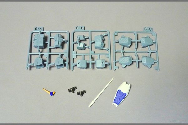 MOBILITY JOINT GUNDAM 12、ガンダムNT-1のEXパーツキット内容