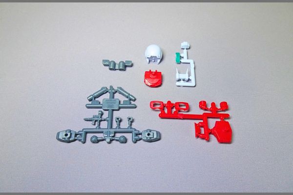 食玩の機動戦士ガンダムV作戦ビスケット付属のプラモデル「ガンキャノン」ランナーパーツ